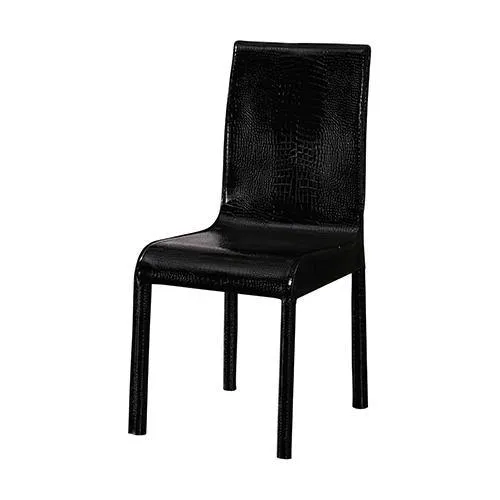2X Espresso Dining Chair Black Colour