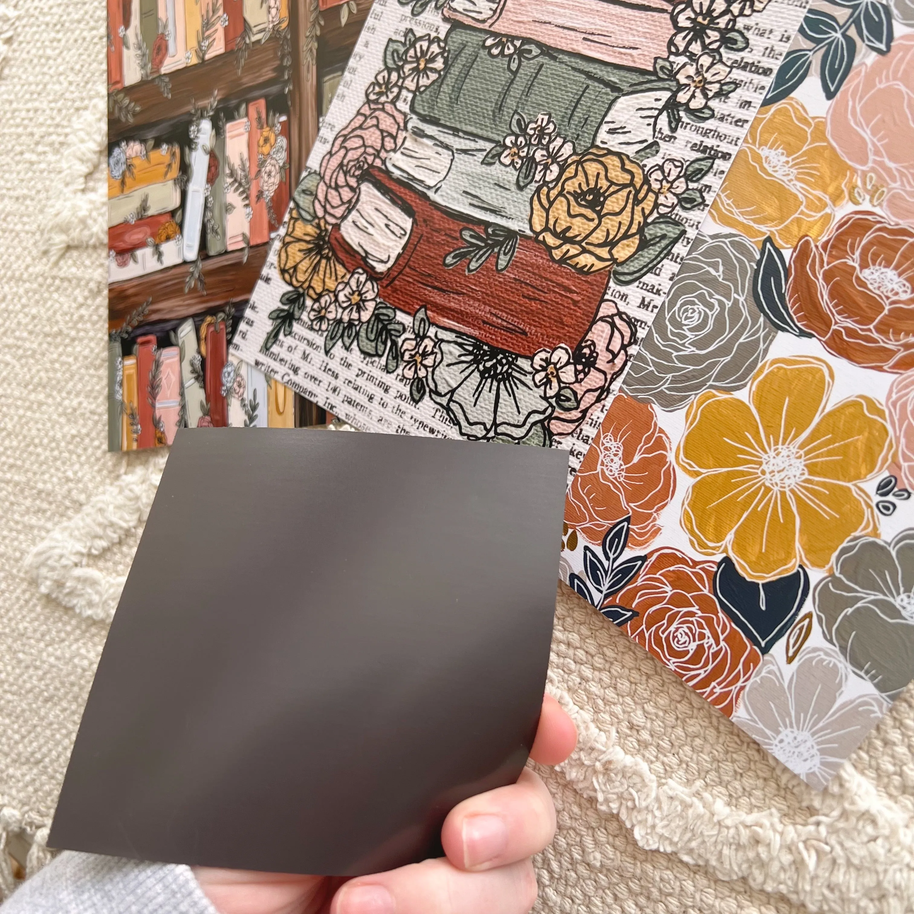 #30 Bookshelf Florals Art Print Bundle Set of 5