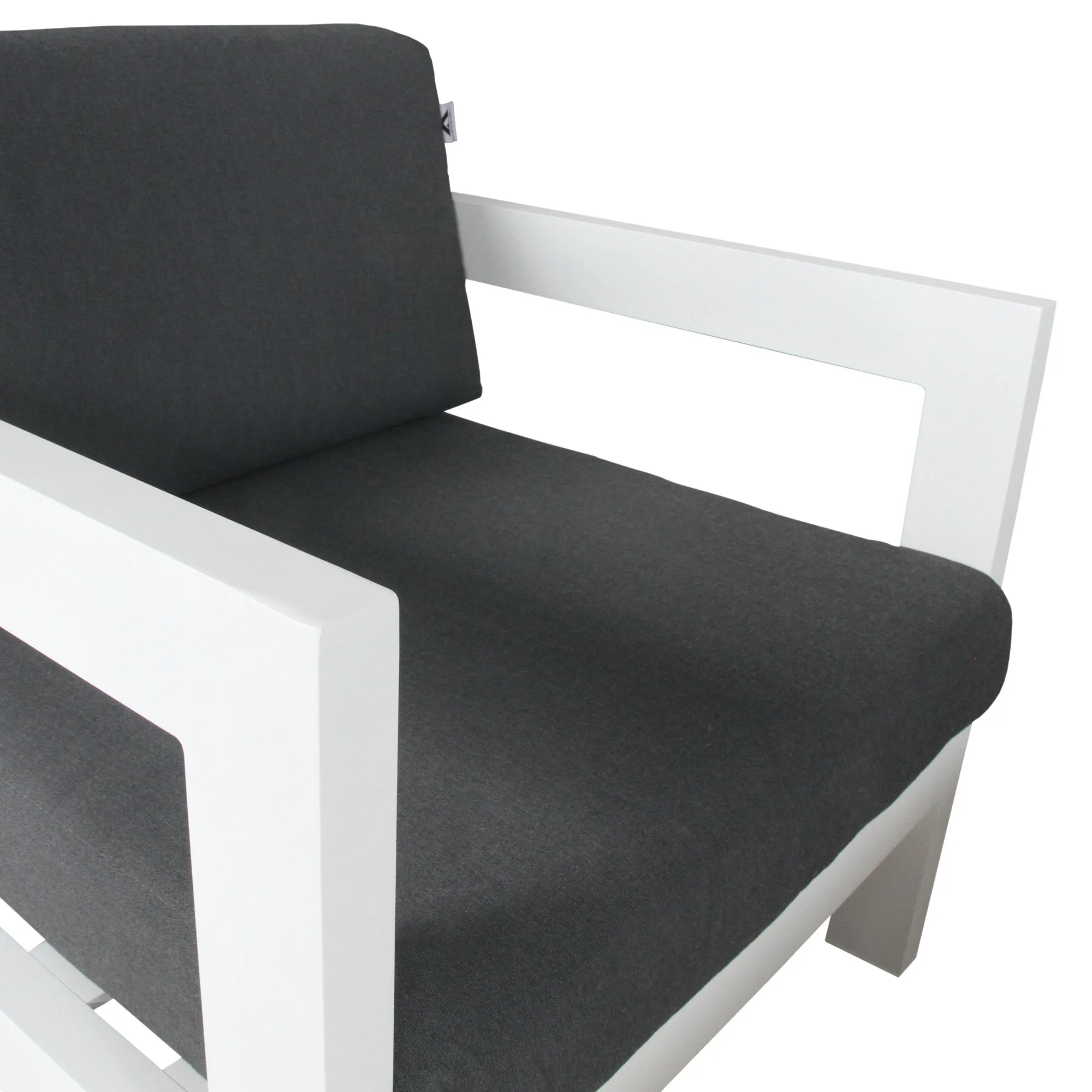 3pc Outdoor Sofa Lounge Set, Aluminium, Weatherproof