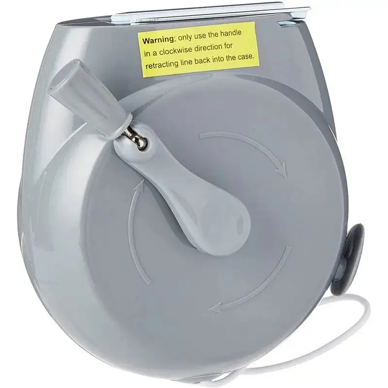 Addis Retractable Washing Line - Graphite Grey - 15 & 30 Meters