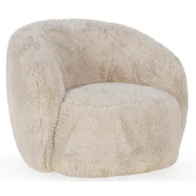 Adley Swivel Chair, Sand