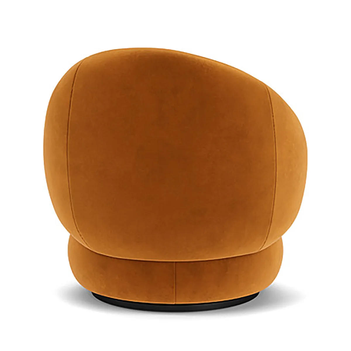 Alma Velvet Swivel Armchair