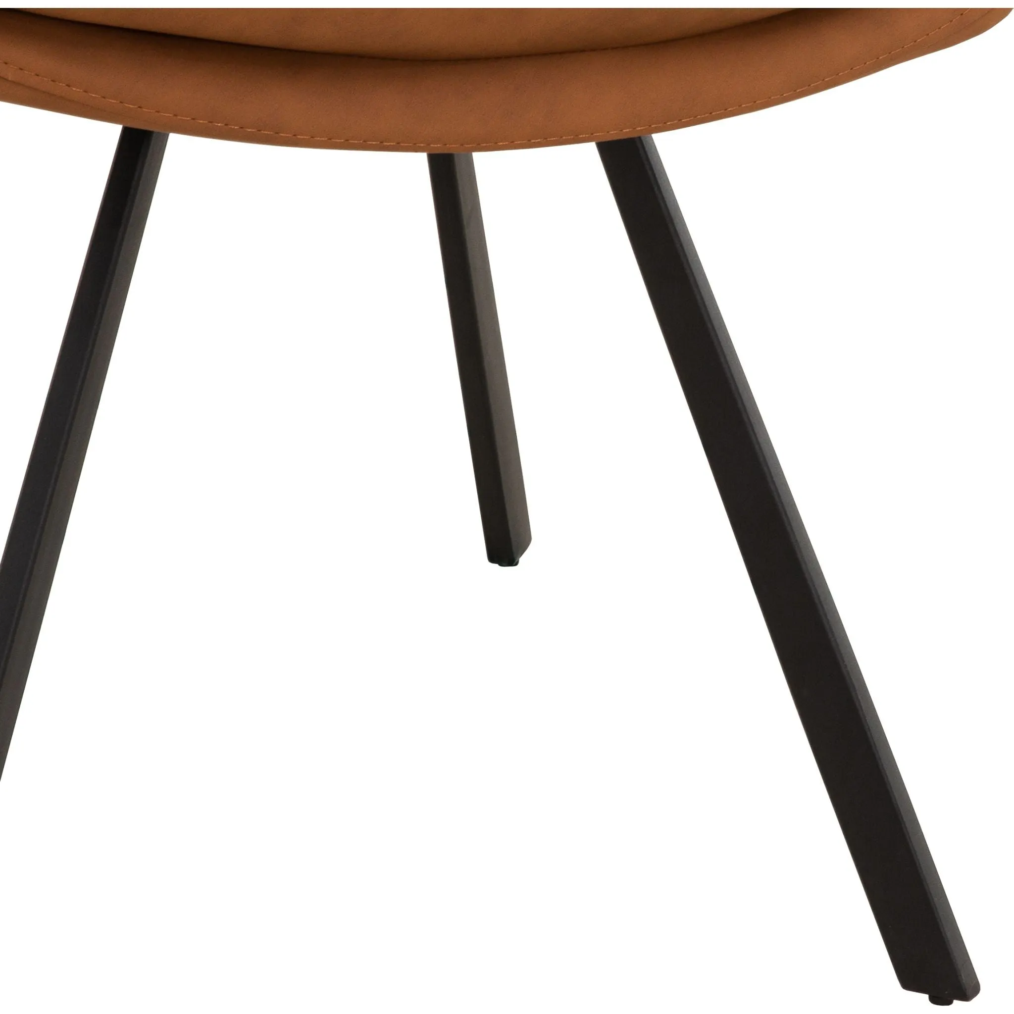 Amaze Upholstered Side Chair - Cognac - (D620118723SHCS)