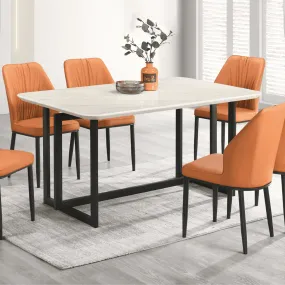 Antonella Marble Dining Set (1 6)