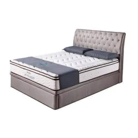Ashwin Faux Leather Storage Bed