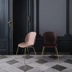 BEETLE DINING CHAIR - UN-UPHOLSTERED, CONIC BASE