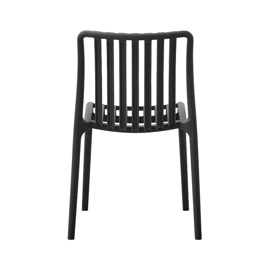 Bertioga Black Commercial Cafe Chair