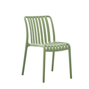 Modern Bertioga Mint Green Outdoor Lounge Chair