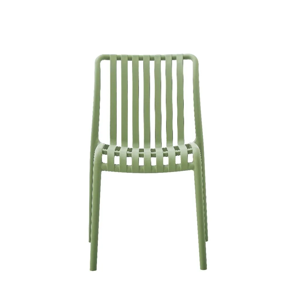 Modern Bertioga Mint Green Outdoor Lounge Chair