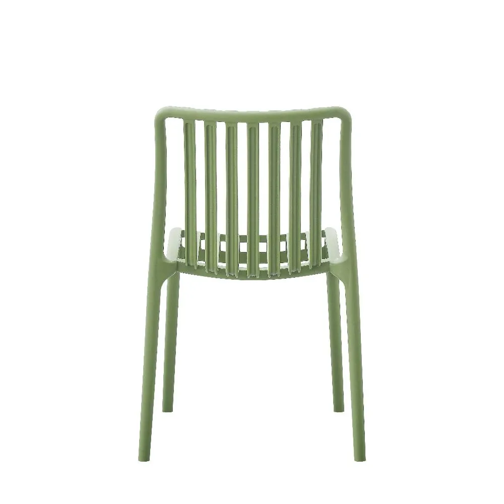 Modern Bertioga Mint Green Outdoor Lounge Chair