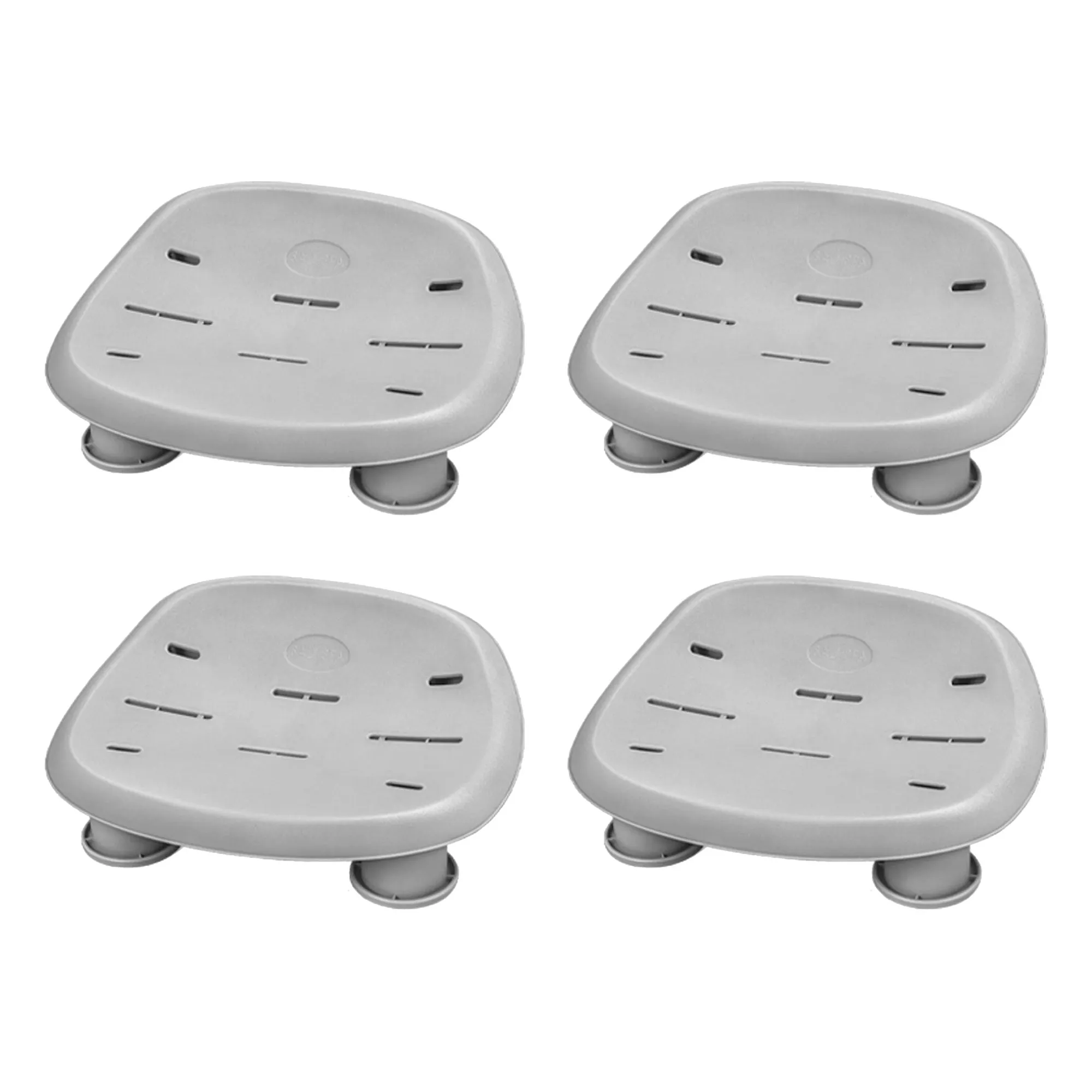 Bestway SaluSpa Milan AirJet Inflatable Hot Tub w/6 SaluSpa Spa Seat & 6 Pillows