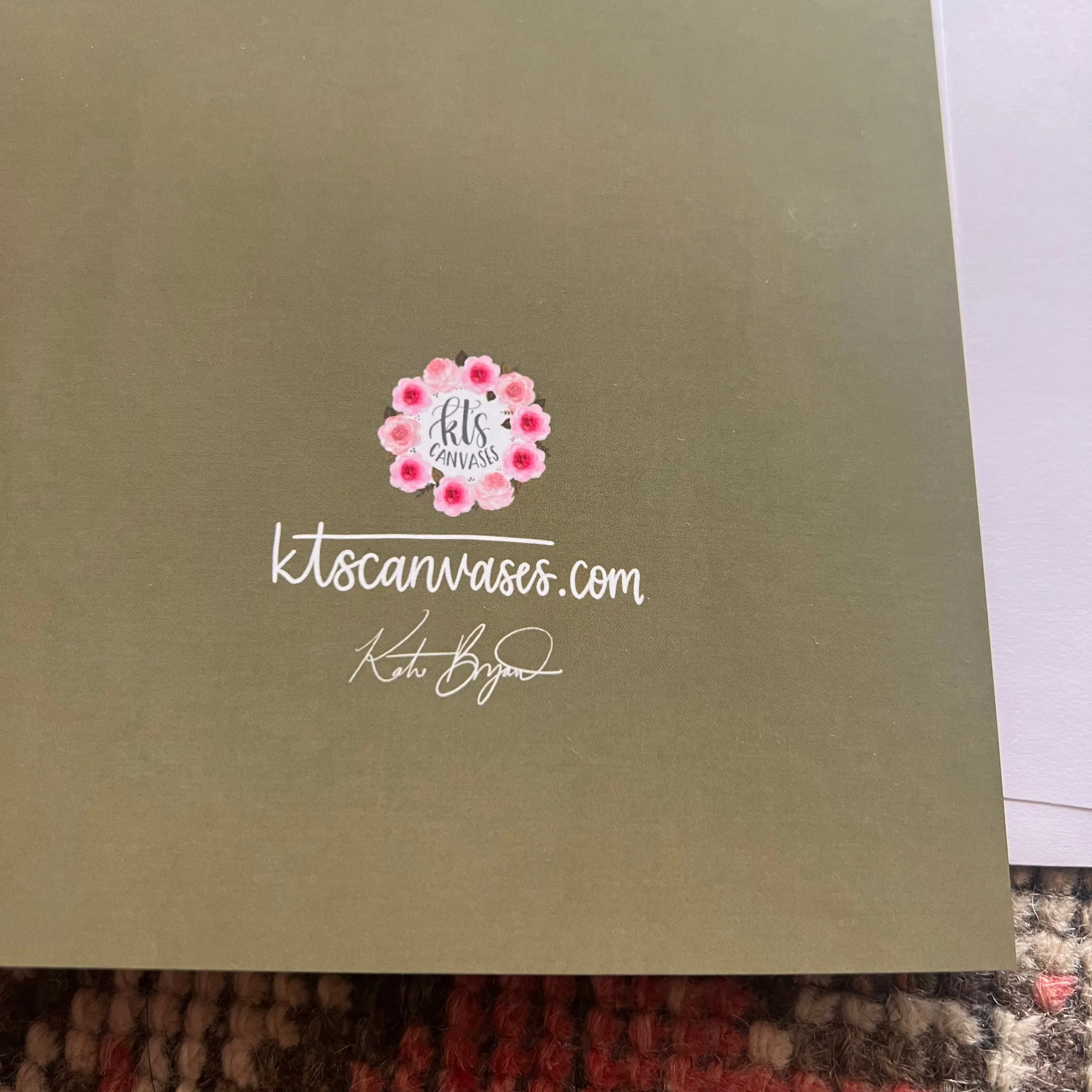 Bookshelf Garden Card