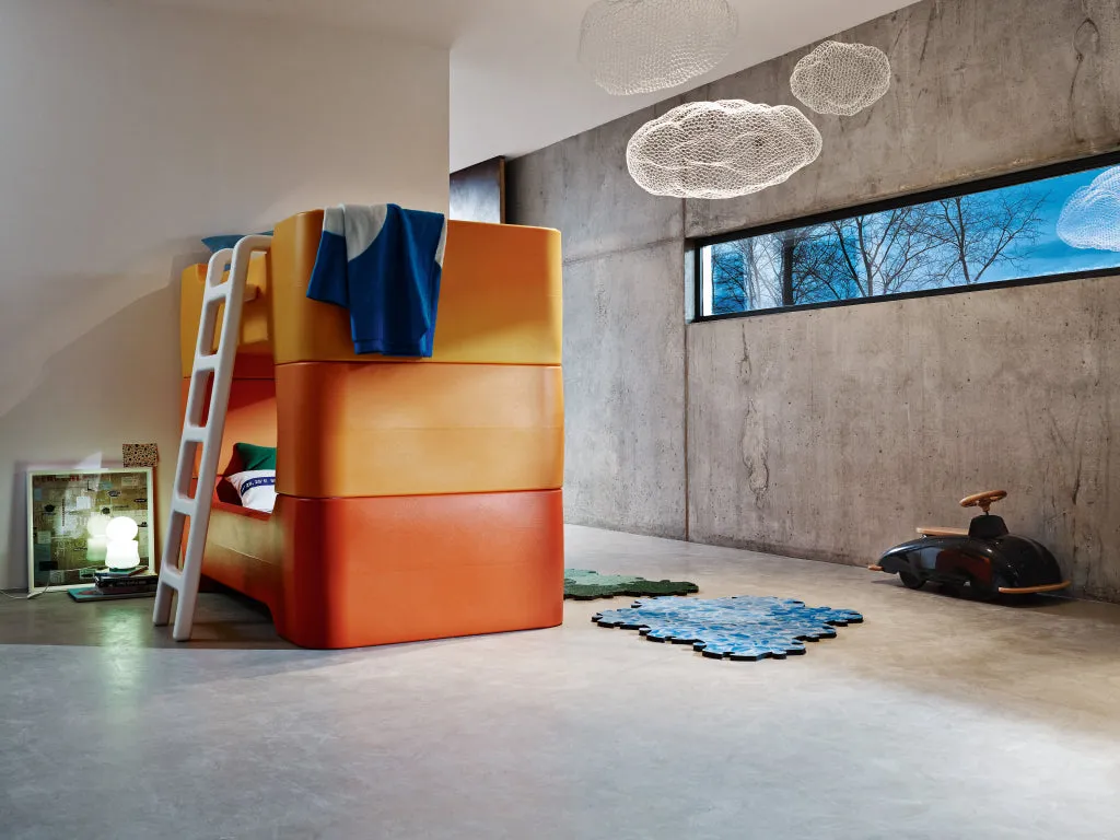 Bunky Pair bed units with ladder