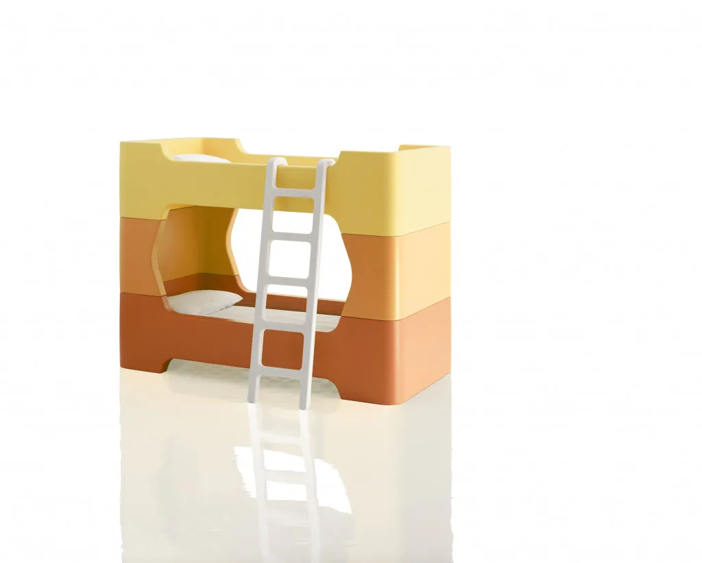 Bunky Pair bed units with ladder