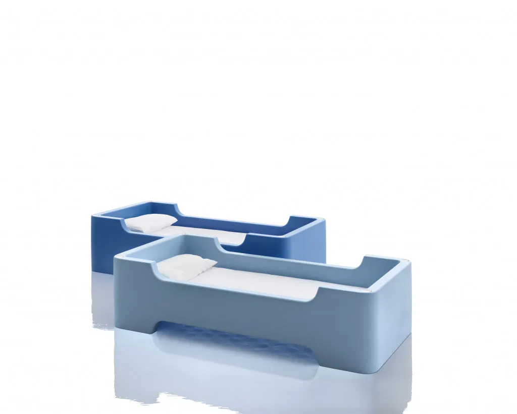 Bunky Pair bed units with ladder