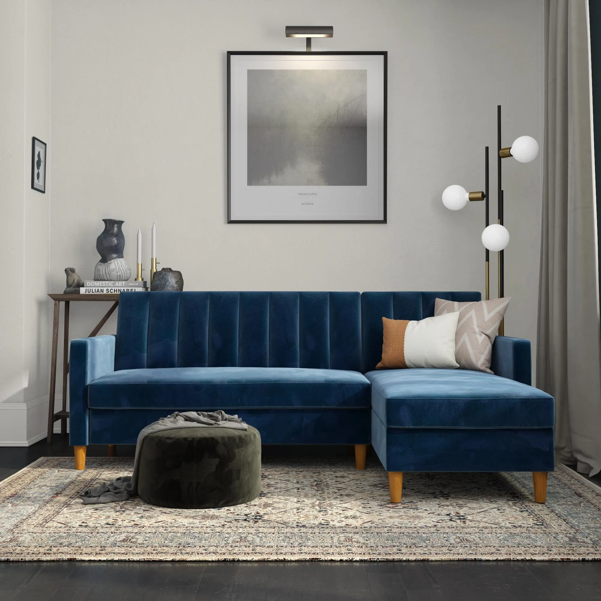 Celine Reversible Sectional Futon with Storage
