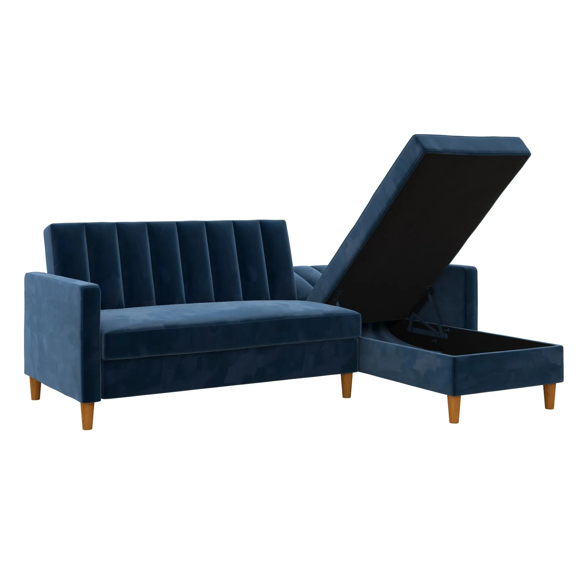 Celine Reversible Sectional Futon with Storage