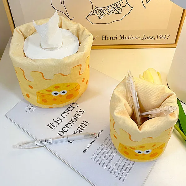 Cheese Pencil Holder