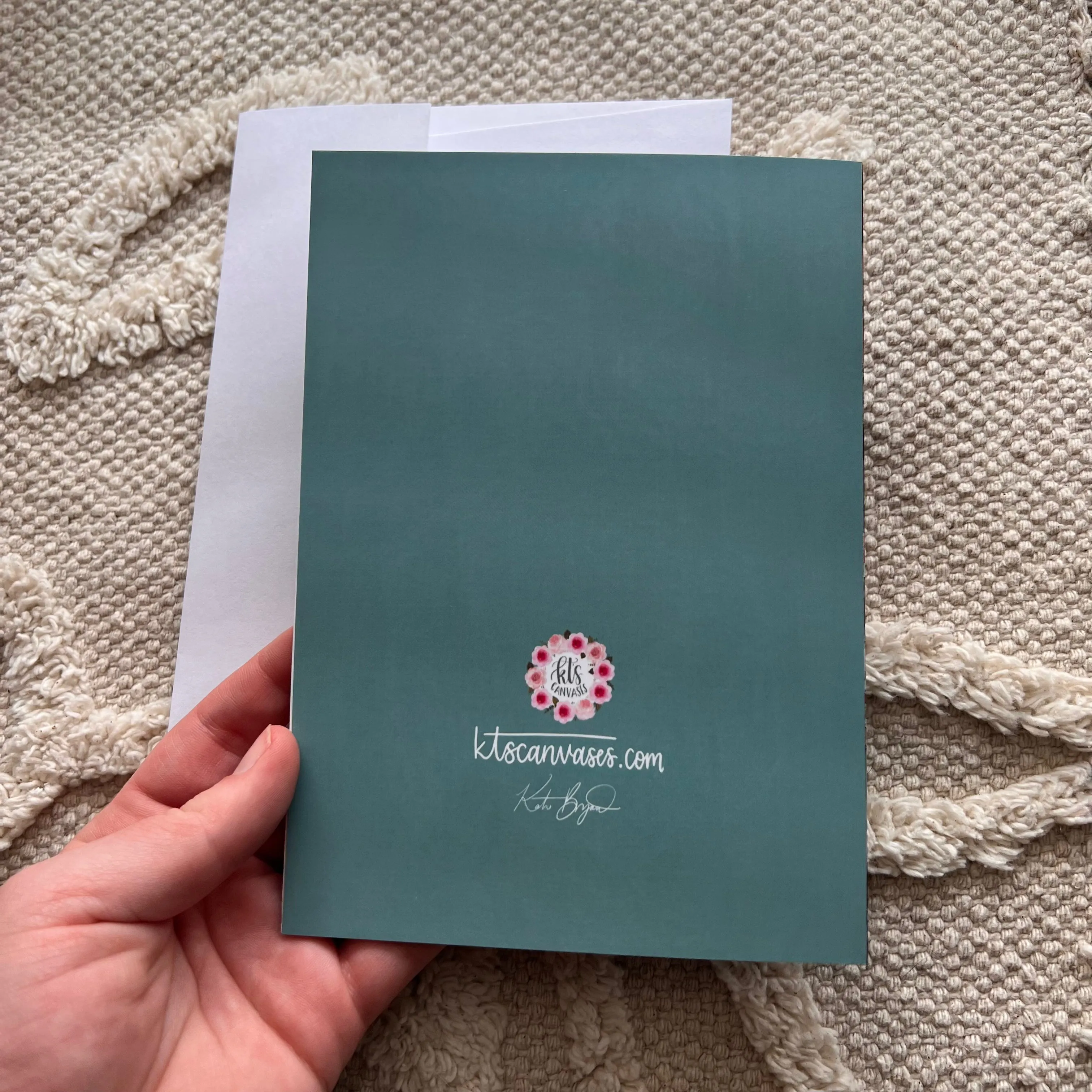 Christmas Bookshelf Card