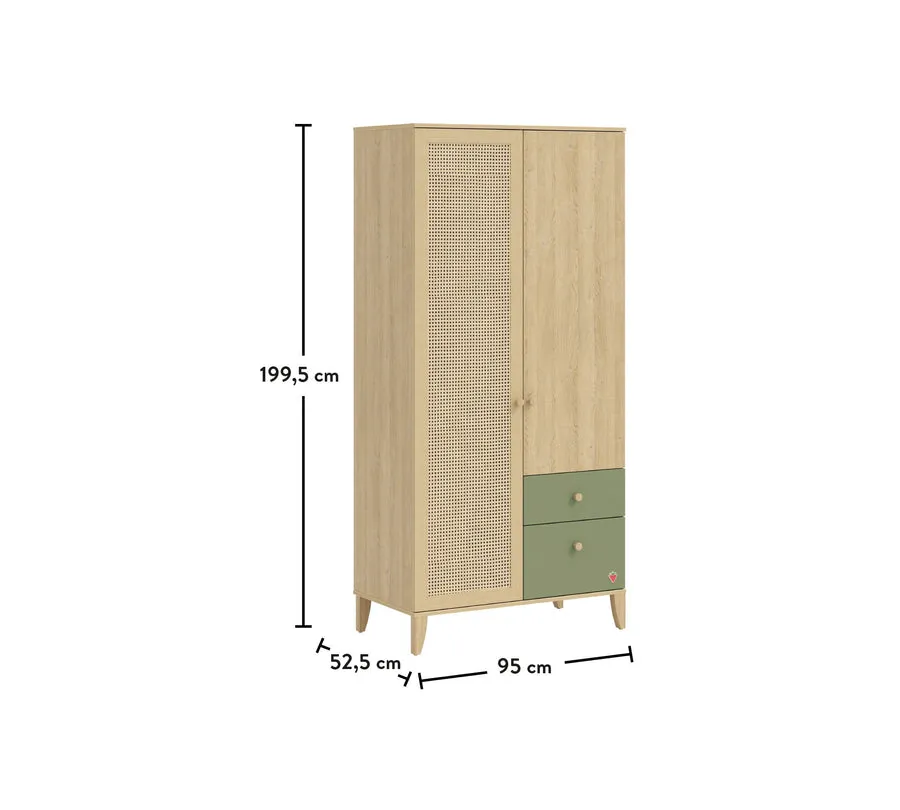 Cilek Loof 2 Doors Wardrobe