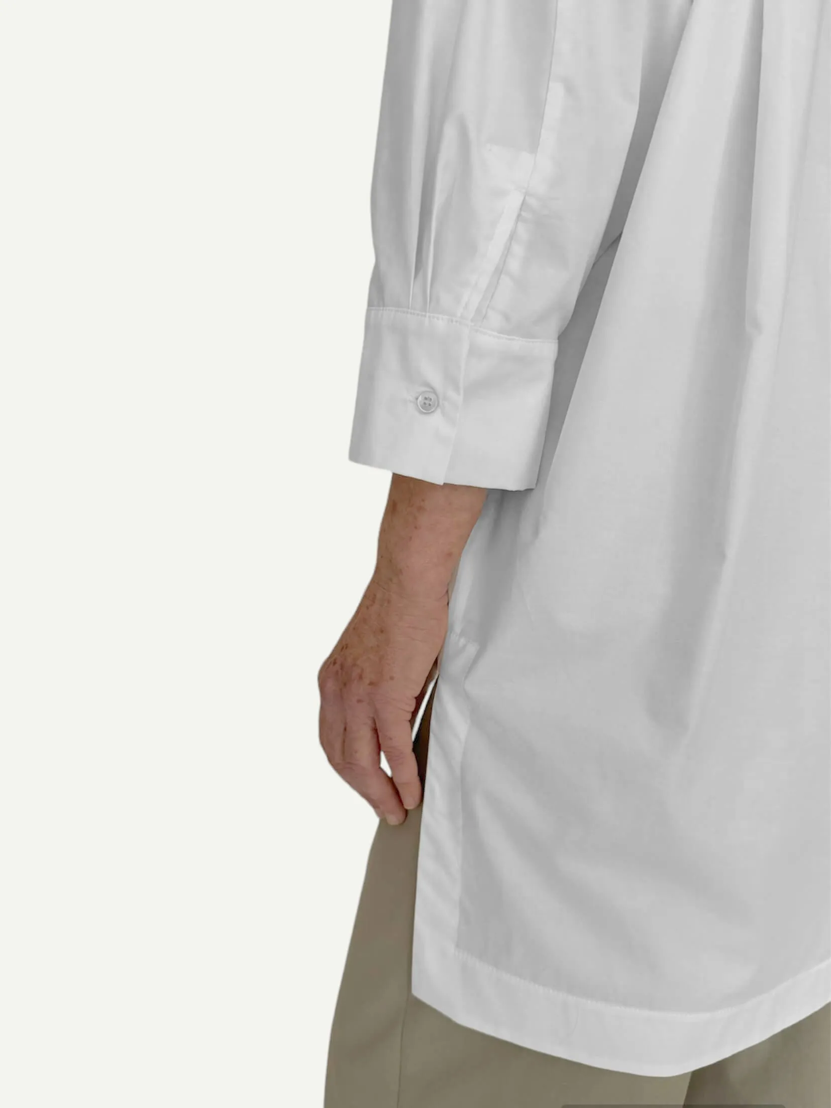 Cotton Sunshade in White