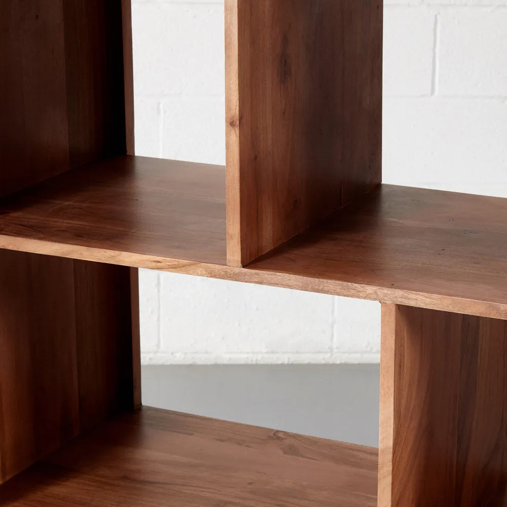 CURVE Acacia Bookshelf