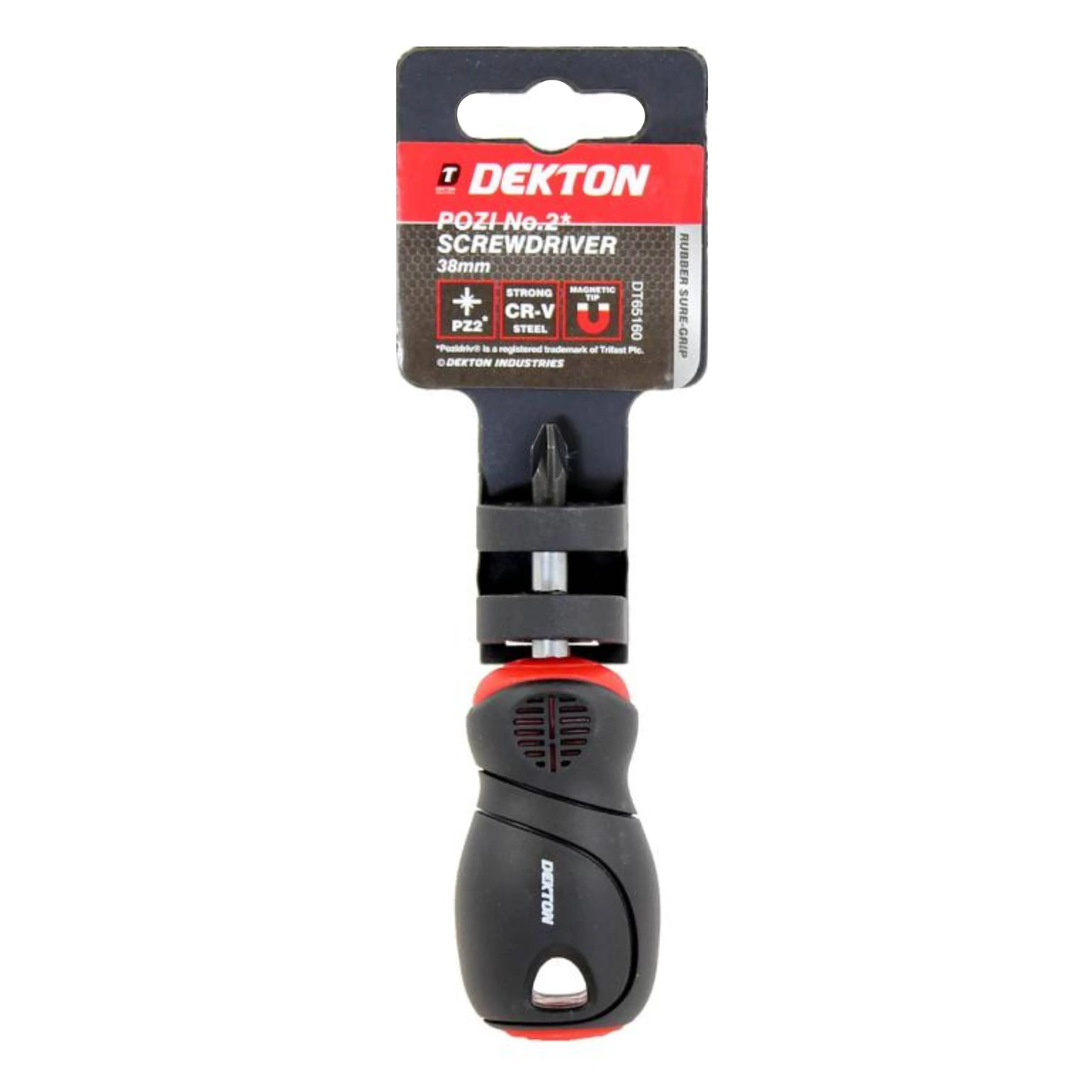 DEKTON Pozi No.2 x 38mm Screwdriver