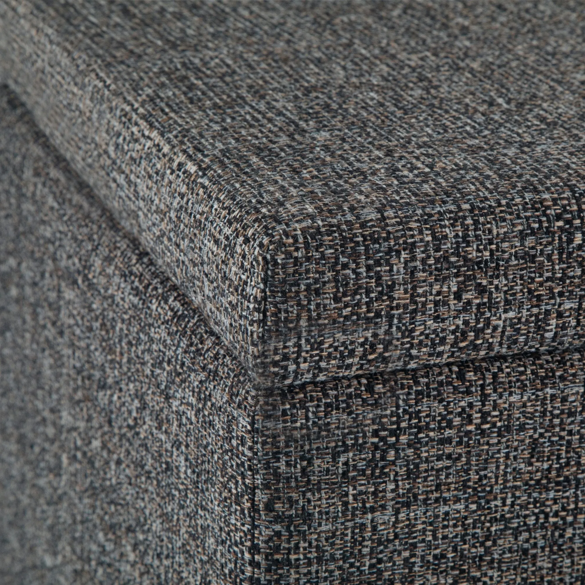 Dover Storage Ottoman in Linen