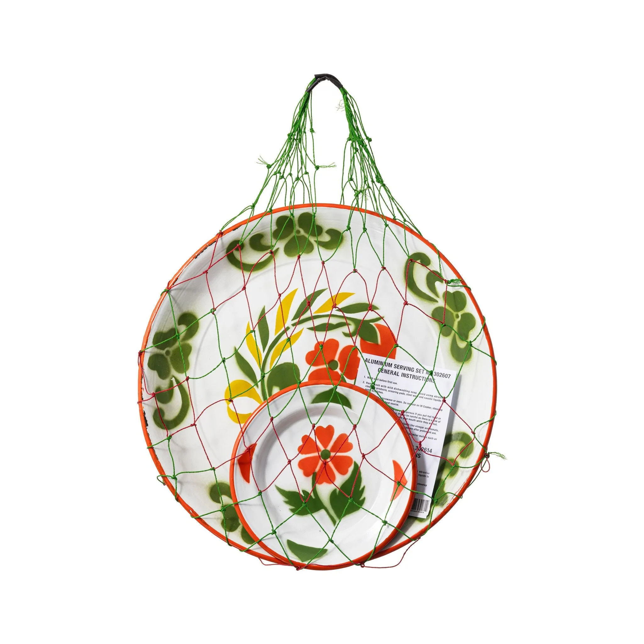 ENAMEL SERVING SET