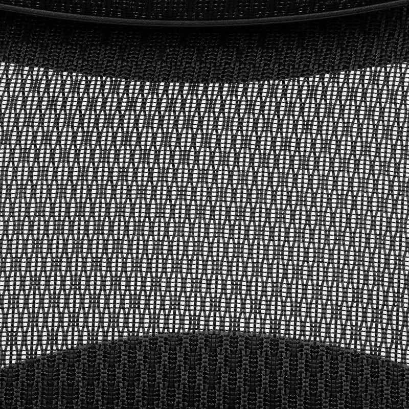 Ergonomic Mesh Office Chair with 2-to-1 Synchro-Tilt, Adjustable Headrest, Lumbar Support, and Adjustable Pivot Arms in Black