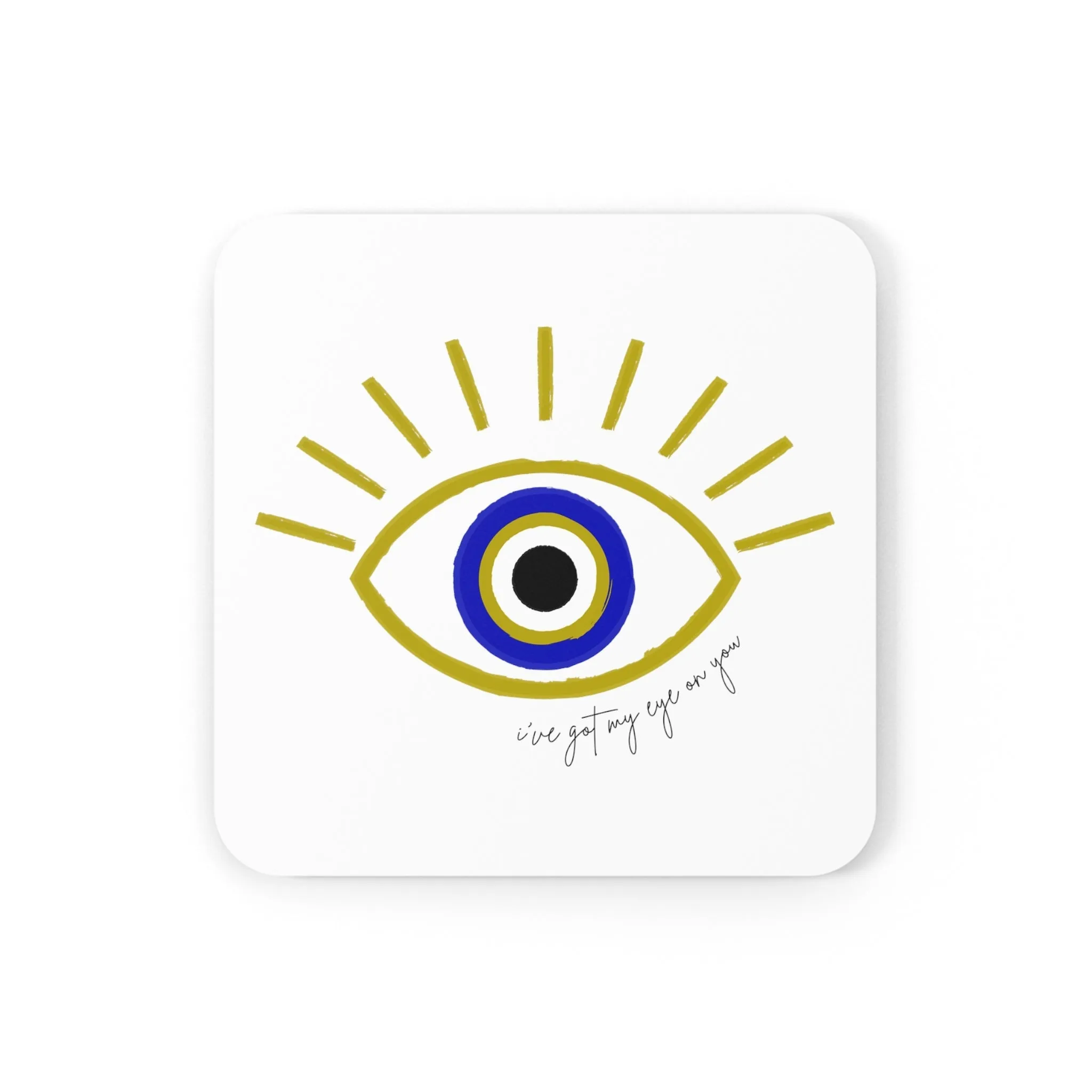 Evil Eye Coaster Set