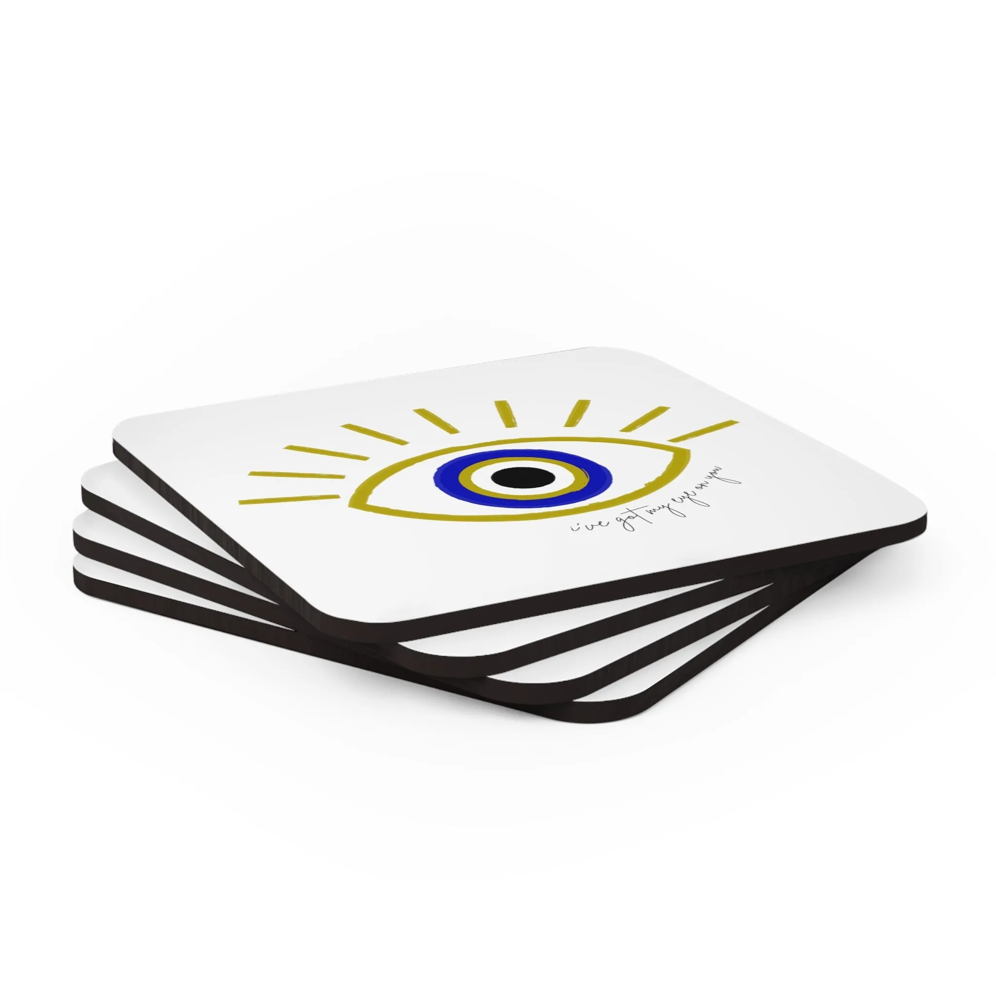 Evil Eye Coaster Set