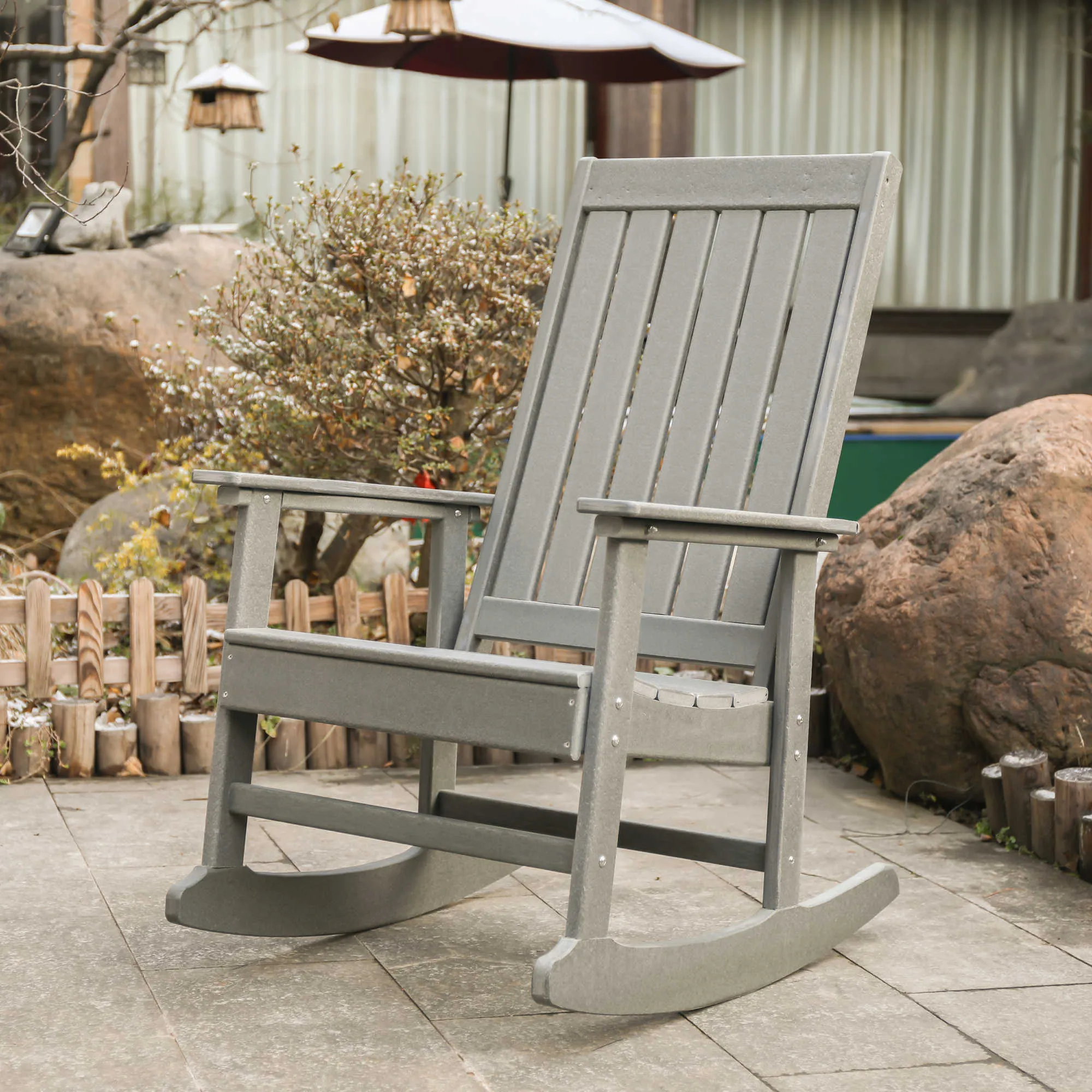 Ez-Care Tek-Wood™ Adirondack Rocker
