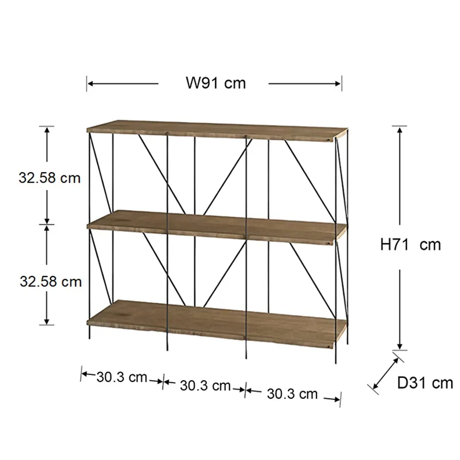 Ezbo 2-Tier Cube Rack