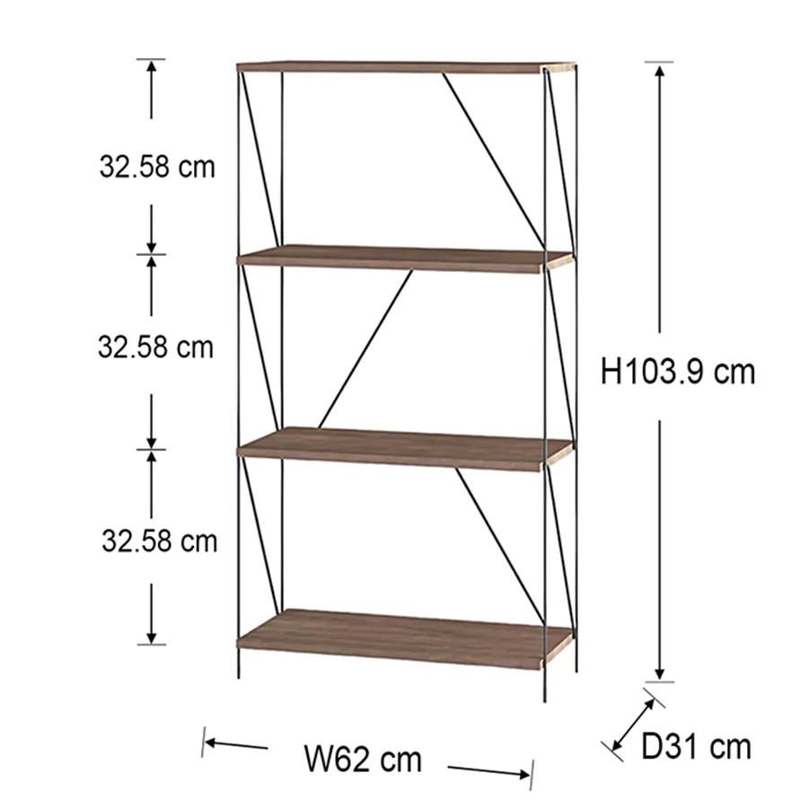 Ezbo 3-Tier Rack