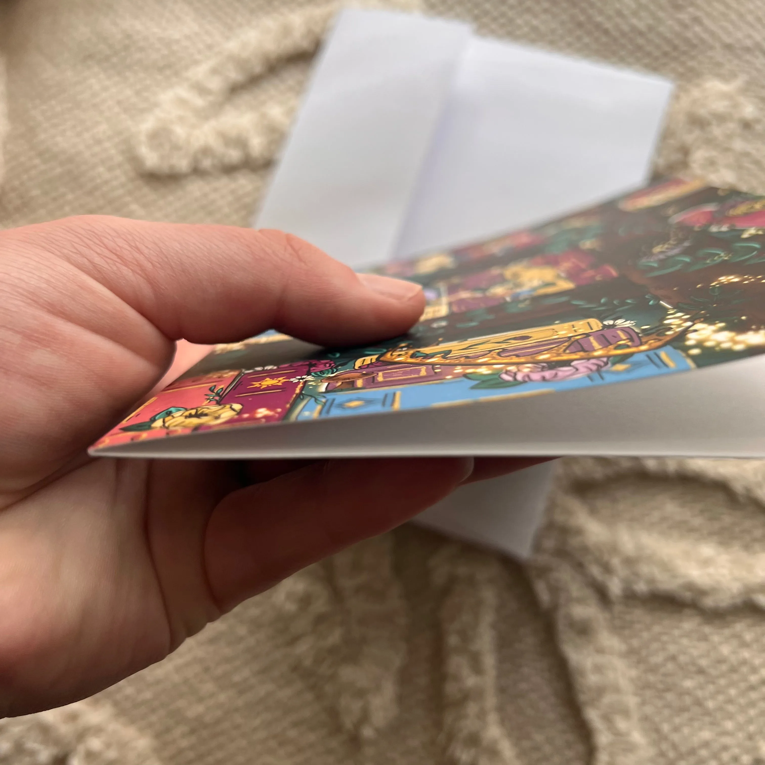 Fairy Tale Bookshelf Card