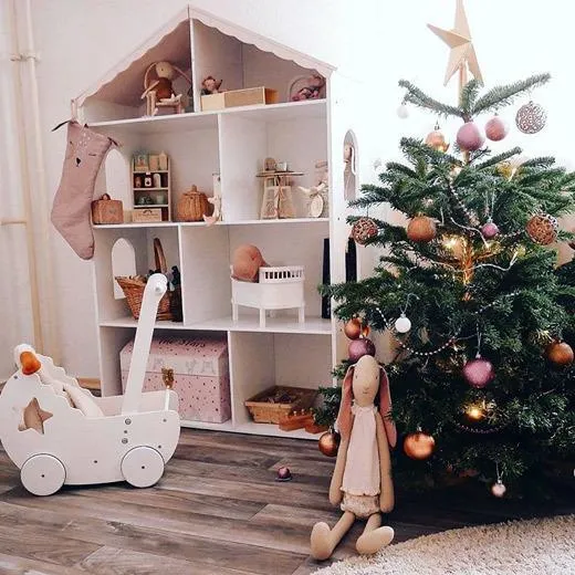 FIJN Pink Roof House Bookshelf
