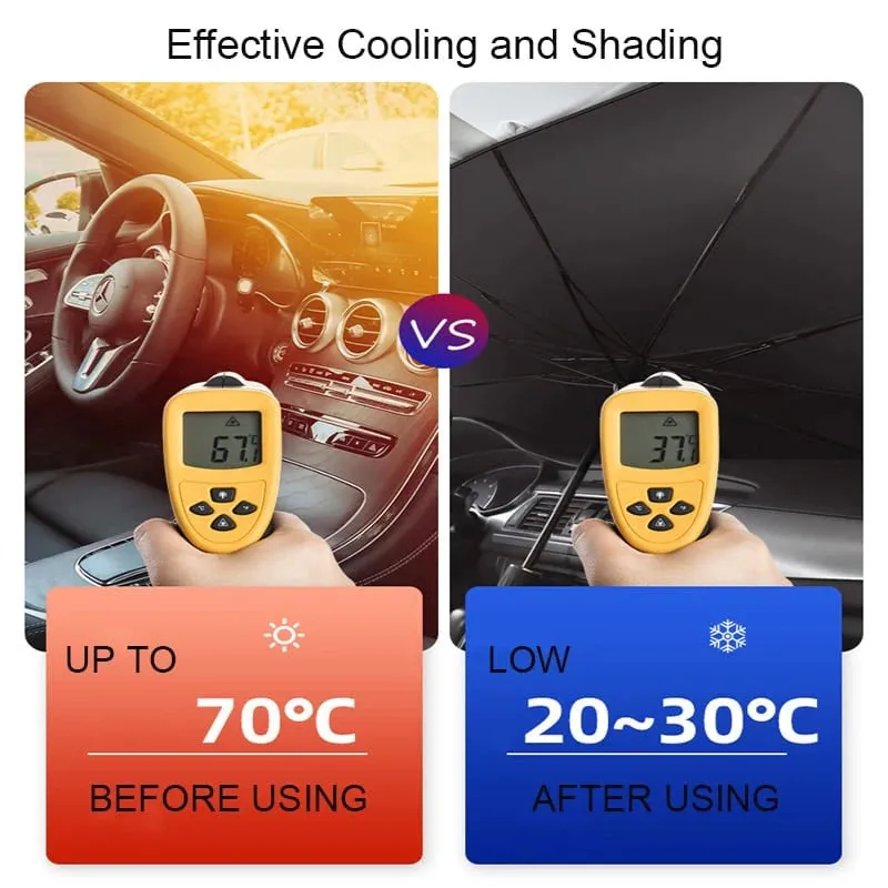 Foldable Car Sun Umbrella 🌞🚗
