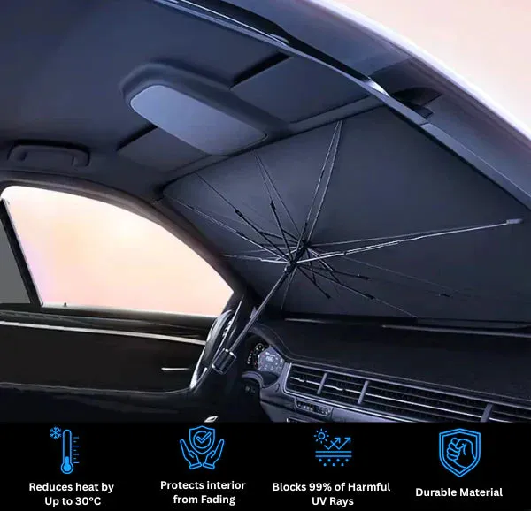 Foldable Car Sun Umbrella 🌞🚗