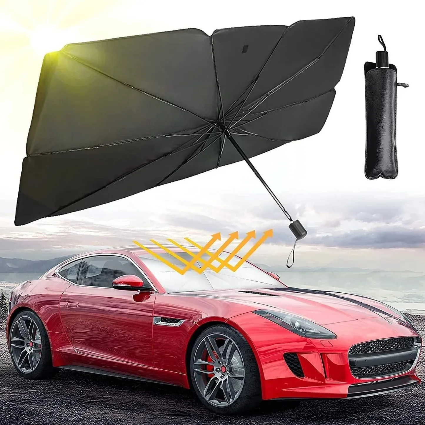 Foldable Car Sun Umbrella 🌞🚗