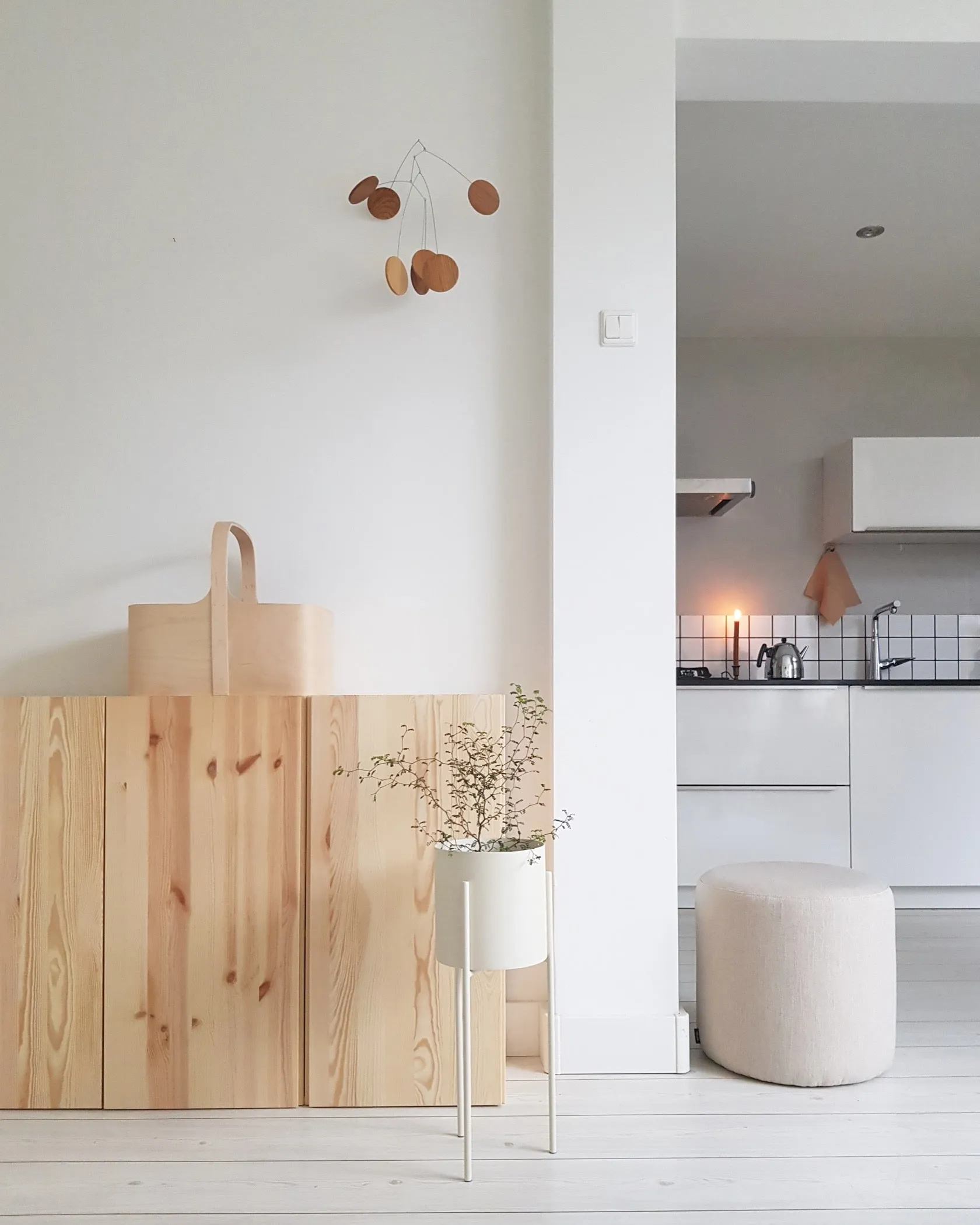 Folk Pouf - tall