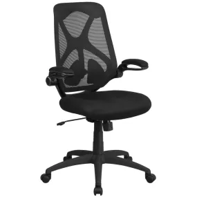 High Back Black Mesh Executive Swivel Ergonomic Office Chair with Adjustable Lumbar