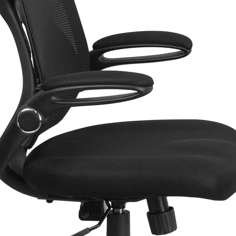 High Back Black Mesh Executive Swivel Ergonomic Office Chair with Adjustable Lumbar