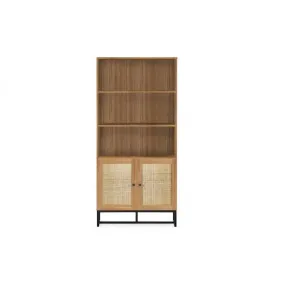 Julian Bowen Padstow Tall Bookcase - Oak