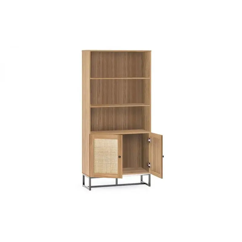 Julian Bowen Padstow Tall Bookcase - Oak