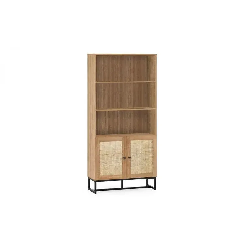 Julian Bowen Padstow Tall Bookcase - Oak
