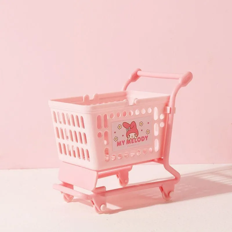 Kawaii My Melody Shopping Cart Storage