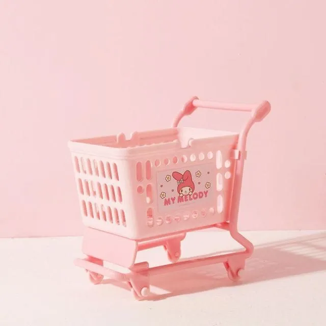 Kawaii My Melody Shopping Cart Storage
