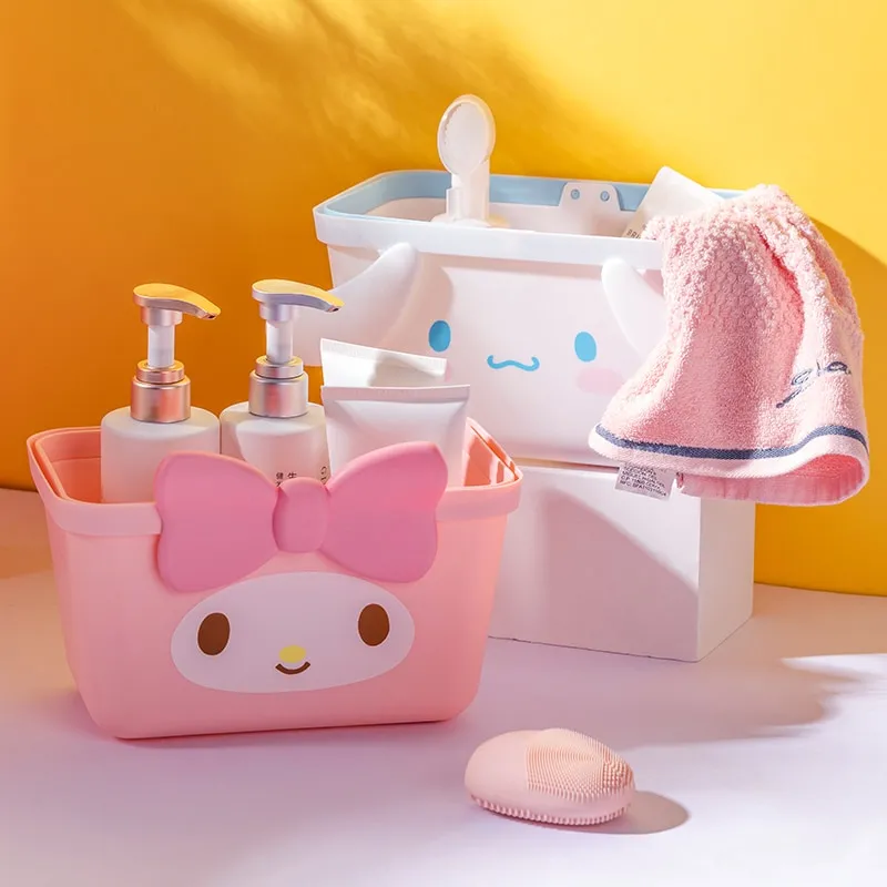 Kawaii Sanrio Cinnamoroll Pompompurin Storage Basket