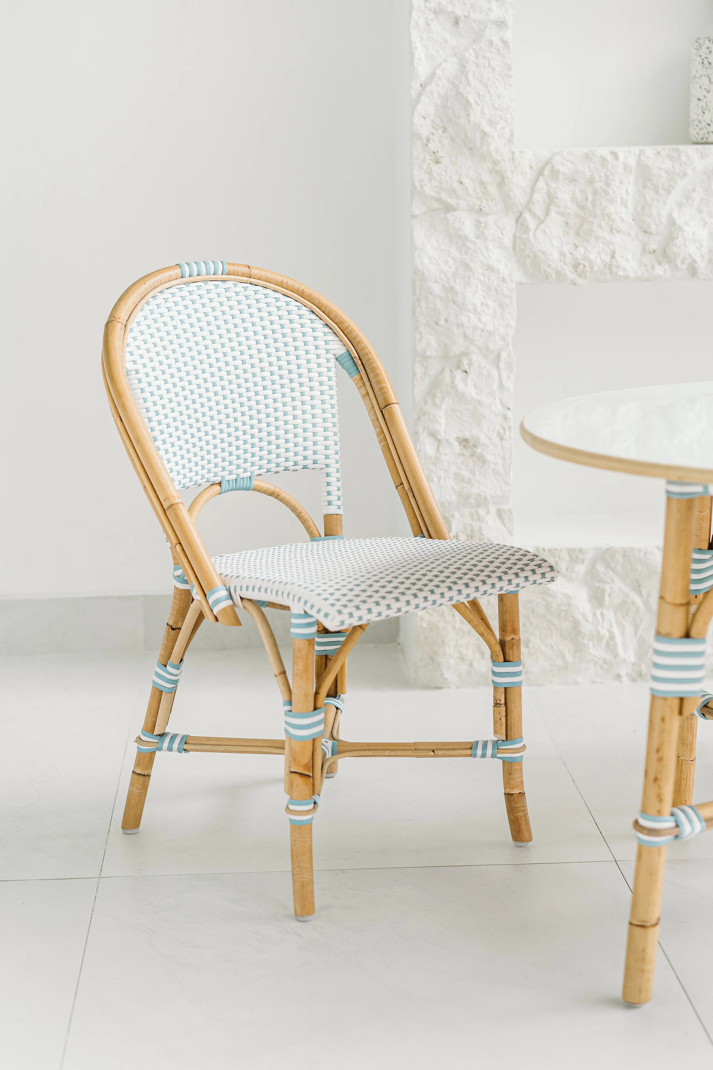 Kids Modern Bistro Rattan Chair